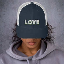 Load image into Gallery viewer, Love Recycling Trucker Cap
