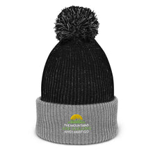Load image into Gallery viewer, The Mountains Are Calling Pom-Pom Beanie
