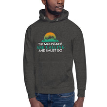 Load image into Gallery viewer, The Mountains Are Calling Unisex Hoodie
