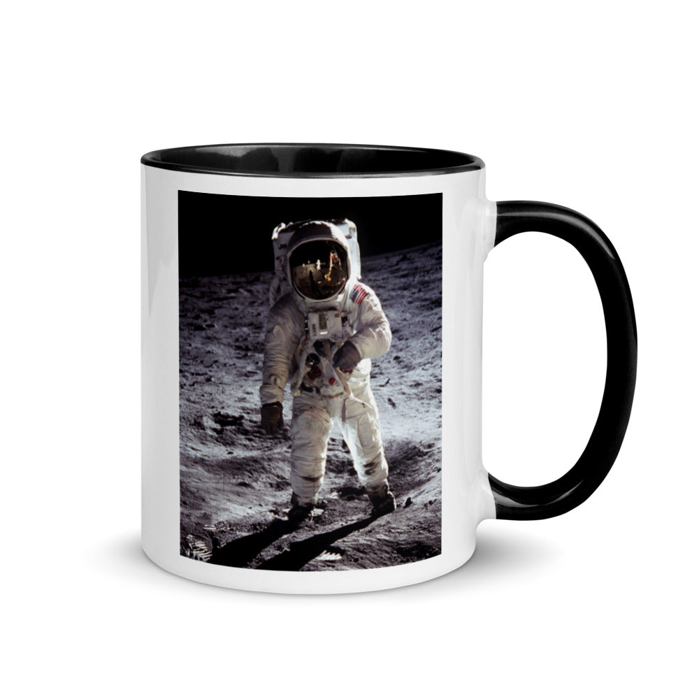 Space Man Mug with Color Inside