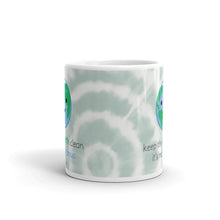 Load image into Gallery viewer, Keep the Earth Clean White Glossy Mug
