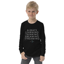 Load image into Gallery viewer, &quot;Always Learning&quot; Youth Long Sleeve Tee
